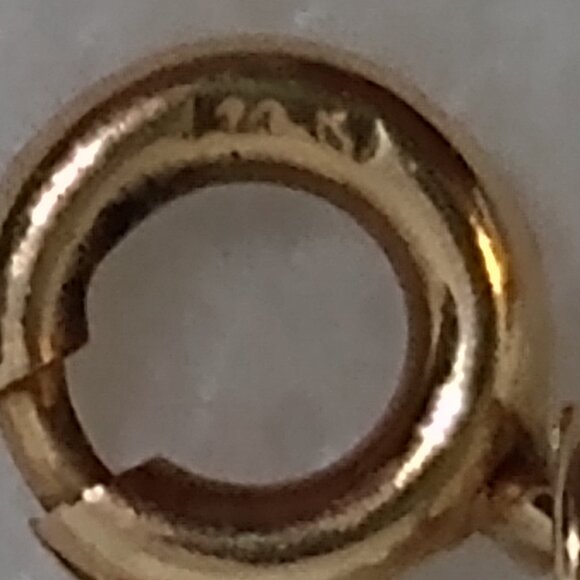 Solid, 14k pearl bracelet - Picture 3 of 8